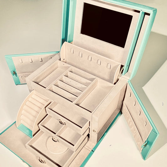 Jewelry Storage Box "Lounge" Teal