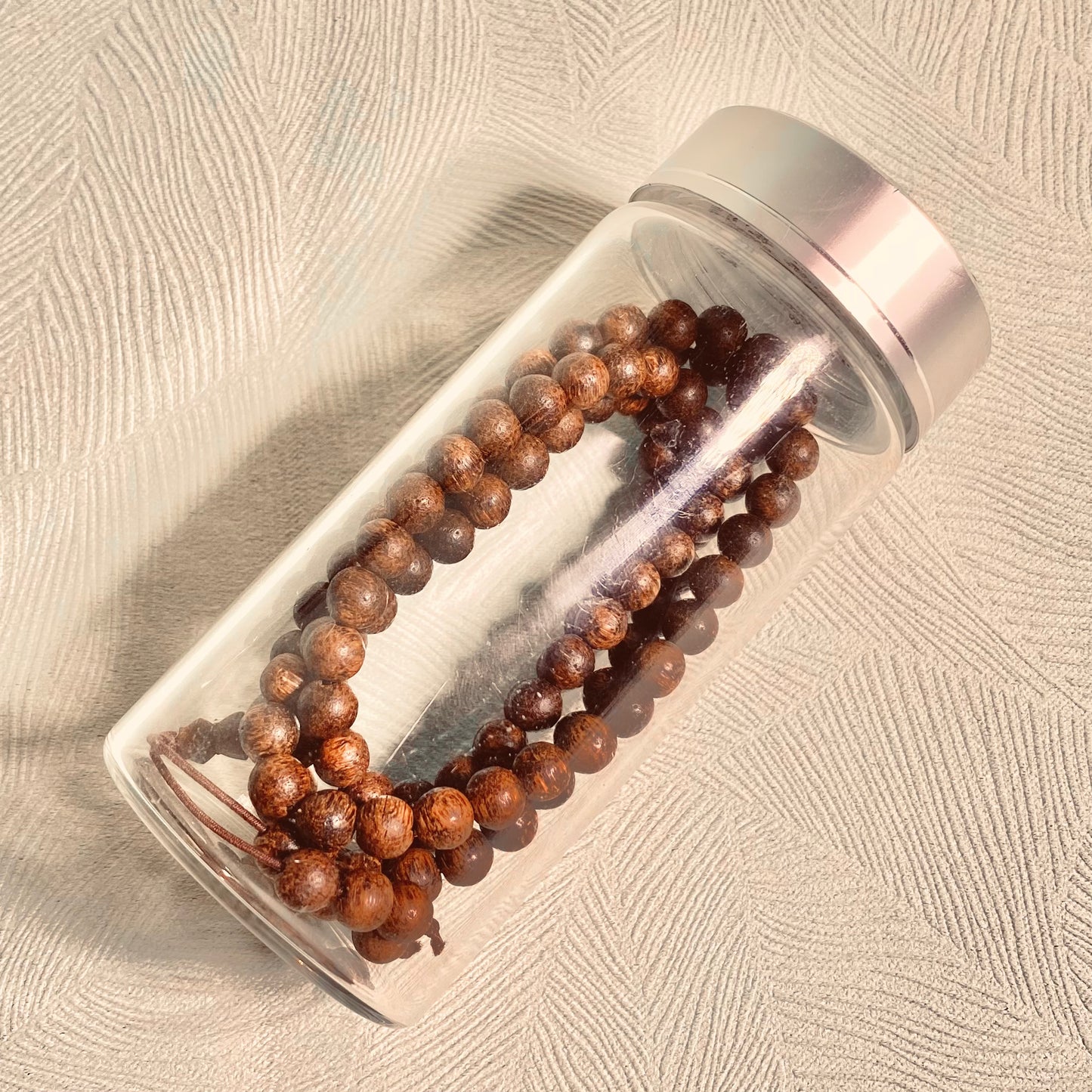 Laotian Four Wrap 108 Bead Sandalwood Mala